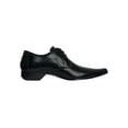 thumbnail image 3 of Jeffery West Derby Polished Leather Shoes, Black, 3 of 9