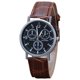 thumbnail image 1 of Fashion Business Mens Watches Stainless Steel Waterproof Dress Watch, Men's Quartz Analog Wristwatch, Birthday, Holiday and Anniversary Gifts, 1 of 1