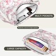 thumbnail image 5 of Artistic Floral Butterfly Canvas Tote – Colorful Bee and Flower Design for Spring, 5 of 5