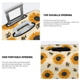 thumbnail image 3 of Disketp Sunflowers And Bee Elastic Travel Luggage Cover Travel Suitcase Protective Cover For Trunk Case Apply To 18''-32'' Suitcase Cover-Medium, 3 of 7