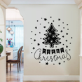 thumbnail image 4 of Star Christmas Tree with Stars Window Cling Stickers - Seasonal Christmas Window Decorations, 4 of 4