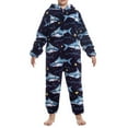 thumbnail image 1 of Pijamas de una pieza para niños, pijamas de una pieza de polar para niños, pijamas de una pieza de polar para niños, pijamas de una pieza de invierno para niños, diseño de vanguardia, 1 of 6