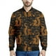 thumbnail image 4 of Chaqueta con estampado de dragón chino para hombre, abrigo con estampado 3D de animales, moda informal, chaquetas de gran tamaño con cremallera, tops de manga larga, 4 of 4