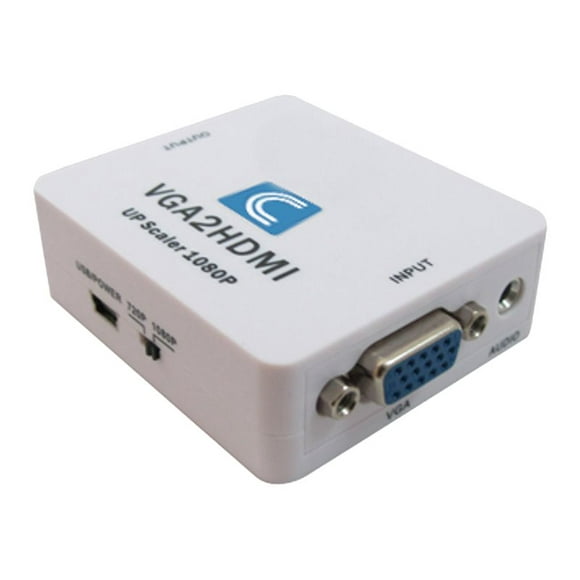 Comprehensive Scaler Converter Box - Adapter - HD-15 (VGA), mini jack female to HDMI female - 1920 x 1080 at 60 Hz support