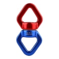 thumbnail image 2 of 2 aberturas anchas para ojos con hebillas Mosquetón colgante giratorio 2 hebillas conectadas con rodamientos de bolas sellados Conector de columpio de yoga para hamacas y sedas ANGGREK Otros, 2 of 8