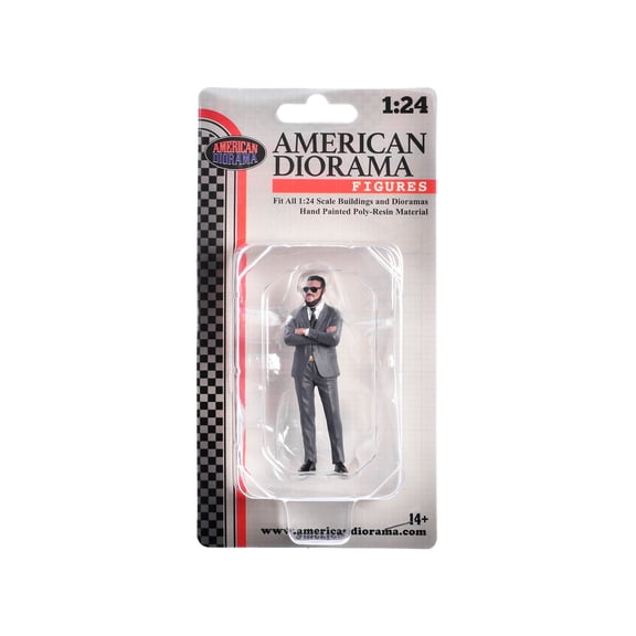Gentlemen's Club 6 piece Figure Set for 1/24 Scale Models by American Diorama