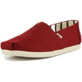 thumbnail image 6 of Toms Alpargata Earthswise Men's Vegan Canvas Slip On Trainers In Cherry Size 13, 6 of 6