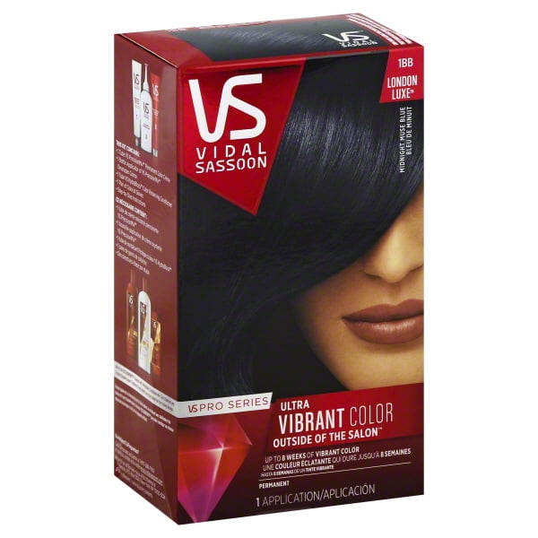 Vidal Sassoon Pro Series London Luxe Permanent Hair Color, Midnight Muse Blue