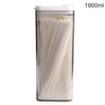 thumbnail image 1 of Worallymy-recipiente de almacenamiento sellado transparente tarro con tapa tanque de café a prueba de humedad para cocina caja de comida de grano para aperitivos 1900ml Worallymy JD735808557, 1 of 6