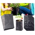 thumbnail image 4 of MYG 100pcs Thicken Nursery Bags Plant Grow Bags Pots Flower Planting Bags, 4 of 6