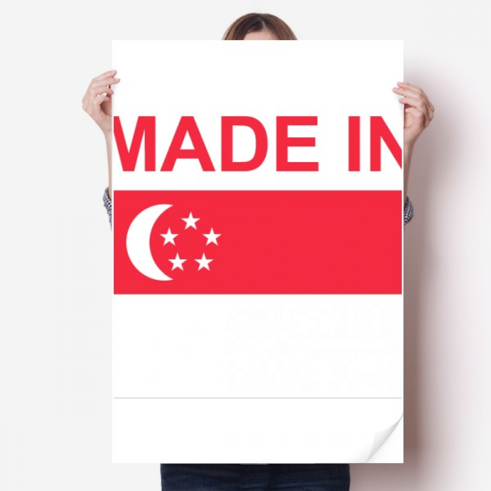 Singapore Country Love Sticker Decoration Poster Playbill Wallpaper