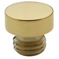 thumbnail image 1 of Baldwin 1081003I Button Tip Finial for Radius Corner, Polished Brass, 1 of 1