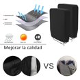 thumbnail image 4 of 2 Pcs Housse de Chaise Pliante de Patio Protecteur de Chaise Pliante d'Extérieur Imperméable et Résistant aux UV Noir, 4 of 7