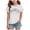 White, variant on TOWED22 Toddler Girls T Shirts Graphic Short Sleeve Shirts 2-7 Years Cotton Baby Girl Cartoon Print Tees Clothes(Black,9-10 Y)