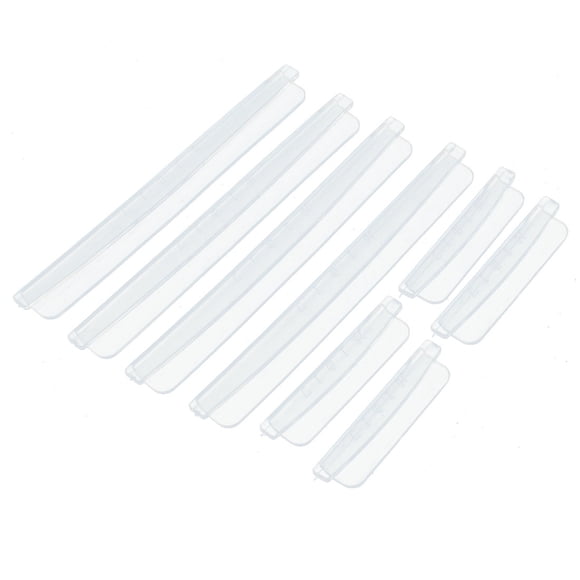 Soft Plastic Transparent Scratch Strip Protector Car Door Edge Guards