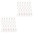 thumbnail image 3 of Guardoinrt 6pcs Hanging Garland Safe Ingredients Good Demonstrating Effect PVC Made Pink 2Set, 3 of 5