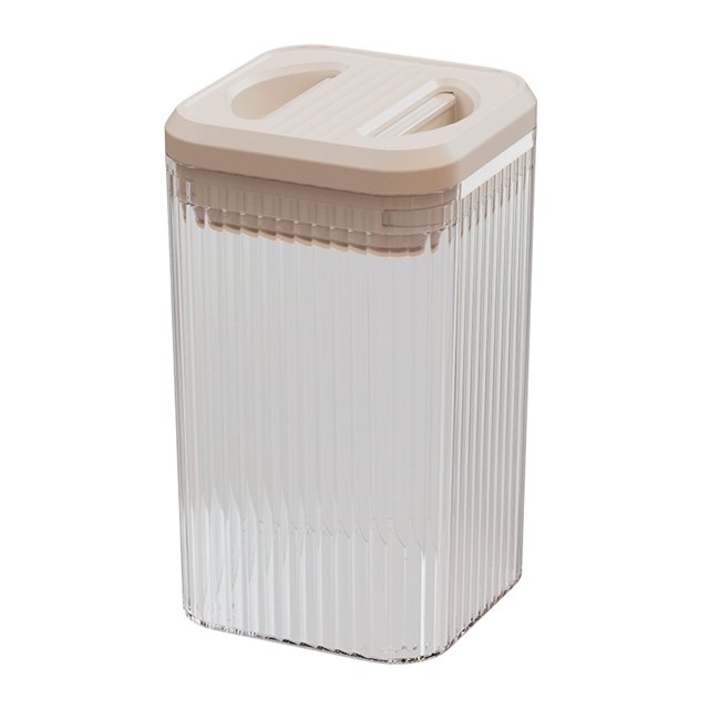 SDNall Récipient Hermétique de Stockage Alimentaire, Réservoir Scellé à Pression en Plastique avec Couvercle pour Cuisine