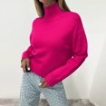 thumbnail image 2 of Turtleneck Sweater - Women's Warm High Neck Pullover, Cozy Layer for Ski Lodge, Winter Travel, and Cold Weather Comfort | Turtleneck Sweater Women, Turtleneck Sweater, 2 of 5