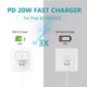 thumbnail image 2 of Cargador MORELOCO Pixel 8/7/6/5/4/3, cable USB C + de 6 pies de 20 W, 2 of 7