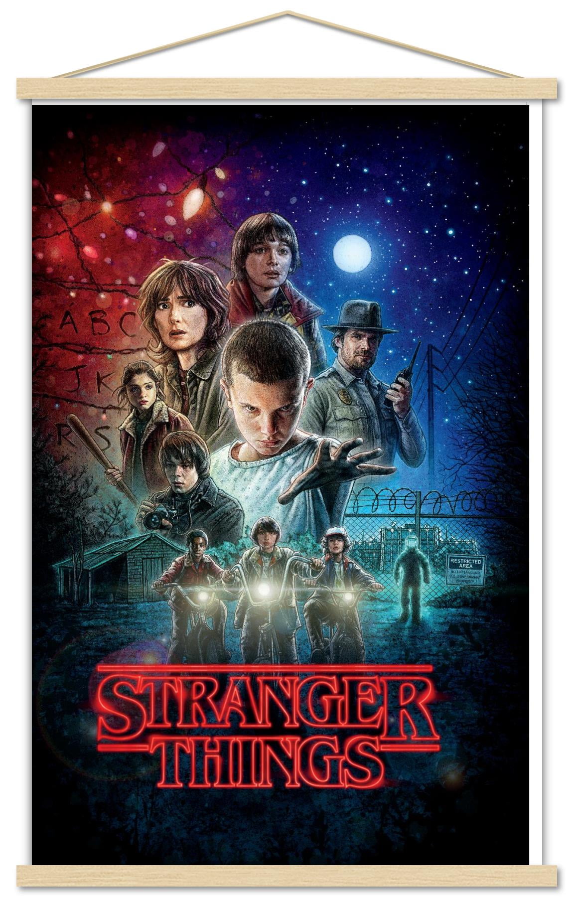 Netflix Stranger Things - One Sheet Wall Poster with Magnetic