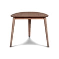 thumbnail image 6 of Pemberly Row Modern Corner Table and 2 Wood Back Chairs in Brown, 6 of 14