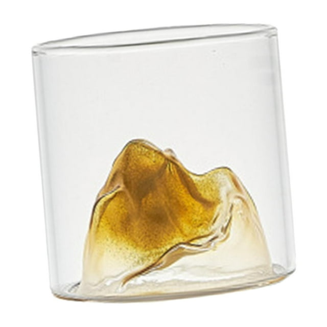 Vaso de montaña creativo perfecl vaso de vino soplado a mano
