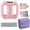 Pink, variant on Electric Fascia Ring Massager with Belt, 5 Intensities & 3 Modes, Deep Tissue Fascia Massage Tool for Muscle Relief & Full-Body Relaxation (Black)