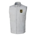 thumbnail image 2 of Men's-Cutter & Buck  Gray LAFC Big & Tall Stealth Hybrid Quilted Windbreaker Full-Zip Vest, 2 of 3