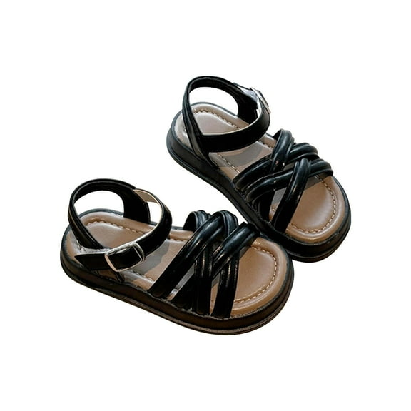Otqutp Comfortable Footwear for Toddler Children's Posh Sandal Comfortable Flat Sandals Summer Shoes and Vintage Platform Sandals Summer Dress Shoes