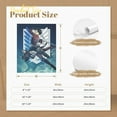 thumbnail image 5 of Attack on Titan Poster, Japanese Anime Canvas Decorative Poster, Wall Art for Dorm Bedroom Living Room, No Frame, 5 of 7