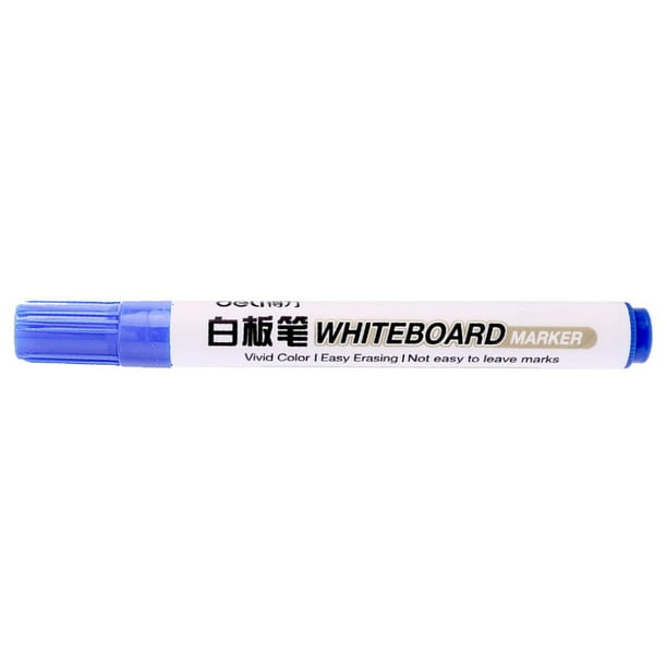 Marcador Rotulador MarkerBlue 1 Pza Azul Marcador para Pizarrón Punta redonda mediana. VentDepot MXMRX-001