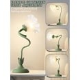 thumbnail image 3 of Vintage Flower Table , 3 Color Modes LED Night Light, Kawaii Bedside Lamps for Home Decor, 3 of 6