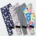thumbnail image 6 of GYRATEDREAM Girls Fleece Lined Thick Leggings Colorful Autumn Winter Warm Pants 2-12 Years, 6 of 8