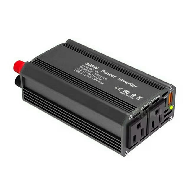 Car Inverter,Fan Laptop Port 18w Dc To Power Qc3.0 Car Inverter 18w Usb Qc3.0 With Conversion Power Usb A 12v Dc Power Inverter Computer Led To Conversion A Fan Inverter 12v Inverter Pd65w To