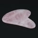 thumbnail image 4 of Rodillo de jade de cristal Gua Sha, tabla de masaje raspadora para rostro, cuello y espalda. Plata, 4 of 6