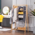 thumbnail image 3 of Hanging Closet Organizer, 4-Shelf Closet Hanging Storage Shelves, Grey, 3 of 6
