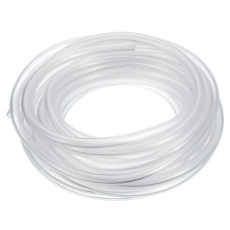 Tubing, 3mm ID x 6mm OD - 13 Feet Long Clear Vinyl Water Pipe, Lightweight Plastic Flexible