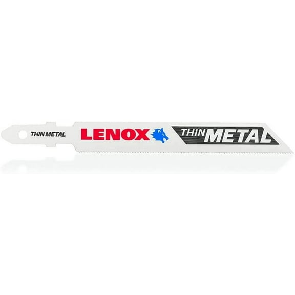 LENOX Tools 1991571 T-Shank Thin Metal Cutting Jig Saw Blade, 3 5/8" x 3/8" 24 TPI, 3 Pack