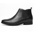 thumbnail image 6 of CMR CHAMARIPA High Heel Boots For Men Height Increasing Chelsea Boots Men Taller Shoes Black 6 CM / 2.36 Inches, 6 of 6