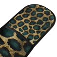 thumbnail image 4 of Yayeee Double Oven Mitt Kitchen Heat Resistant Baking 35" x7" Quilted Glove, Green Leopard Print, 4 of 6
