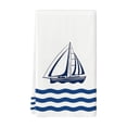 thumbnail image 2 of Yakvarog Nautical Kitchen Hand Towels, Soft Touch & Highly Absorbent Quick Dry Towel, 16" x 24", Durable Breathable Hand Towels for Wiping Cups, Dishes, Countertops, Summer Home Decor, 2 of 7