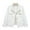 White, variant on TTUHYWXI Denim Jacket for Women Button Down 3/4 Long Sleeve Cropped Jean Jackets with Pockets Casual Lightweight Shackets 2025 (White, S)