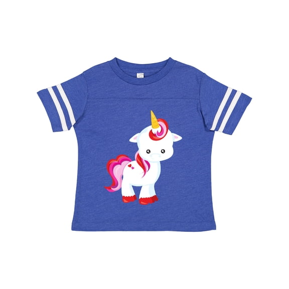 Inktastic Cute Unicorn, Little Unicorn, Magic Unicorn Girls Toddler T-Shirt