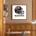 thumbnail image 1 of Cuadros Decorativos Baltimore Ravens 5D bricolaje taladro redondo completo diamante pintura decoración del hogar (sz3273) Wdftyju embutido en tela, 1 of 9