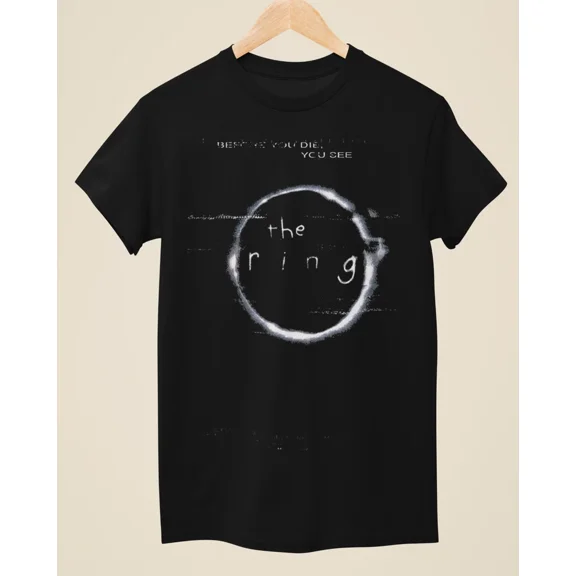 The Ring - Movie Poster Inspired Unisex Black T-Shirt