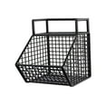 thumbnail image 1 of simhoa Adhesive Small Metal Basket Wall Mount Fruit Basket for Craft Room Garage RV 1 Grid, 1 of 8