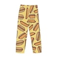 thumbnail image 5 of Xecao Hot Dogs Men's Straight Lounge Pajama Pants: The Ultimate in Comfortable Sleepwear, 5 of 9