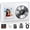 White, variant on 8K Vlogging Camera, 96MP High-Resolution Photography Camera with Dual Screen Selfie, 60 Filters, 5-Level Beauty Mode, and 32GB Card-White
