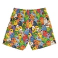 thumbnail image 7 of FORMRS Boys Swim Trunks Quick Dry Mesh Lining Beach Boardshorts, Sizes XS-XL, Cartoon Birds Pattern, 7 of 7