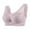 Purple, variant on EOYWHK 1PC Nursing Bras for Women, Woman's Lace Embroidered Glossy Comfortable Breathable Bra Underwear No Rims